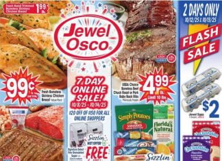 Jewel Osco Weekly Ad Oct 08 – Oct 14, 2025