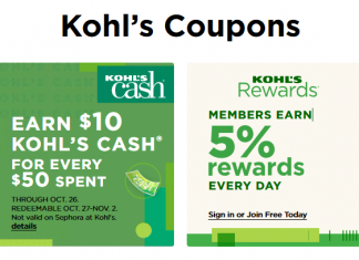 Kohl’s Coupon Ad Until Oct 26, 2025