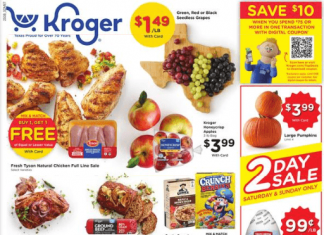 Kroger Weekly Ad Oct 22 – Oct 28, 2025 (Halloween Promotion Included)