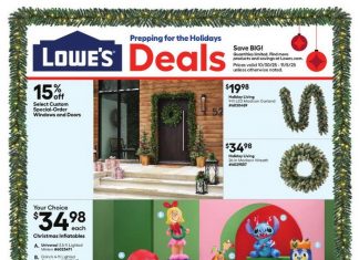 Lowe’s Weekly Ad Oct 30 – Nov 05, 2025