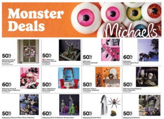 Michaels Weekly Ad Oct 19 – Oct 25, 2025 (Halloween Promotion Included)