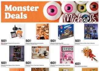 Michaels Weekly Ad Oct 26 – Nov 01, 2025 (Halloween Promotion Included)