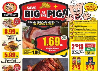 Piggly Wiggly Weekly Ad Oct 29 – Nov 04, 2025 (Halloween Promotion Included)