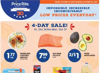 Price Rite Weekly Ad Oct 24 – Oct 30, 2025