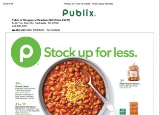 Publix Weekly Ad Oct 08 – Oct 14, 2025