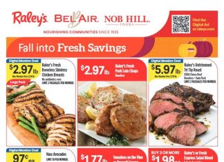 Raley’s Supermarkets Weekly Ad Oct 01 – Oct 07, 2025