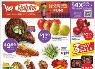 Ralphs Weekly Ad Oct 29 – Nov 04, 2025 (Halloween Promotion Included)