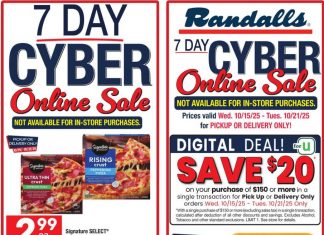 Randalls Weekly Ad Oct 15 – Oct 21, 2025 (Halloween Promotion Included)