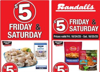 Randalls Weekly Ad Oct 22 – Oct 28, 2025