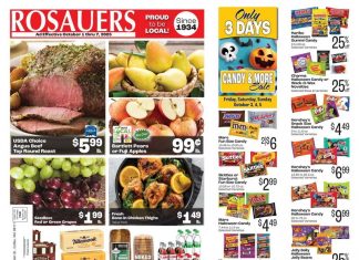 Rosauers Weekly Ad Oct 01 – Oct 07, 2025 (Halloween Promotion Included)