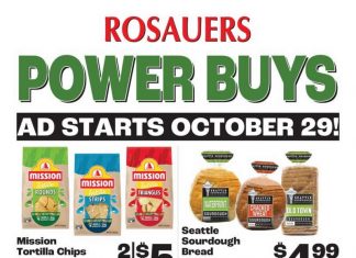 Rosauers Monthly Ad Oct 29 – Dec 02, 2025
