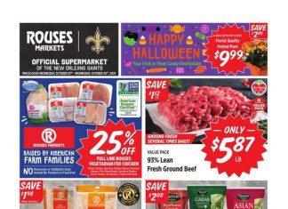 Rouses Weekly Ad Oct 22 – Oct 29, 2025 (Halloween Promotion Included)