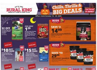 Rural King Weekly Ad Oct 16 – Oct 29, 2025 (Halloween Promotion Included)