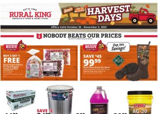 Rural King Weekly Ad Oct 30 – Nov 05, 2025
