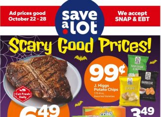 Save A Lot Weekly Ad Oct 22 – Oct 28, 2025 (Halloween Promotion Included)