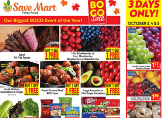 Save Mart Supermarkets Weekly Ad Oct 01 – Oct 07, 2025