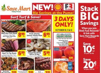 Save Mart Supermarkets Weekly Ad Oct 08 – Oct 14, 2025