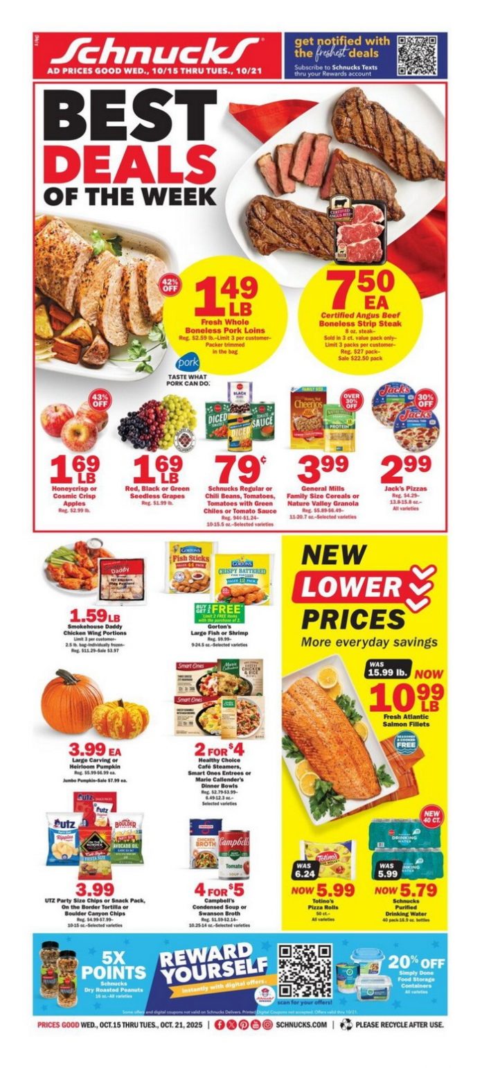 Schnucks Weekly Ad Oct 15 Oct 21, 2025