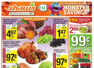 Shaw’s Weekly Ad Oct 24 – Oct 30, 2025