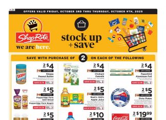 ShopRite Weekly Ad Oct 03 – Oct 09, 2025