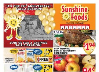 Sunshine Foods Weekly Ad Oct 01 – Oct 07, 2025