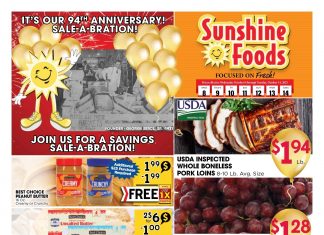 Sunshine Foods Weekly Ad Oct 08 – Oct 14, 2025