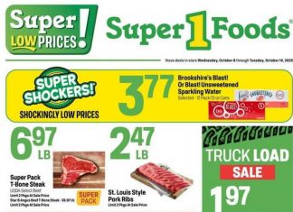 Super 1 Foods Weekly Ad Oct 08 – Oct 14, 2025