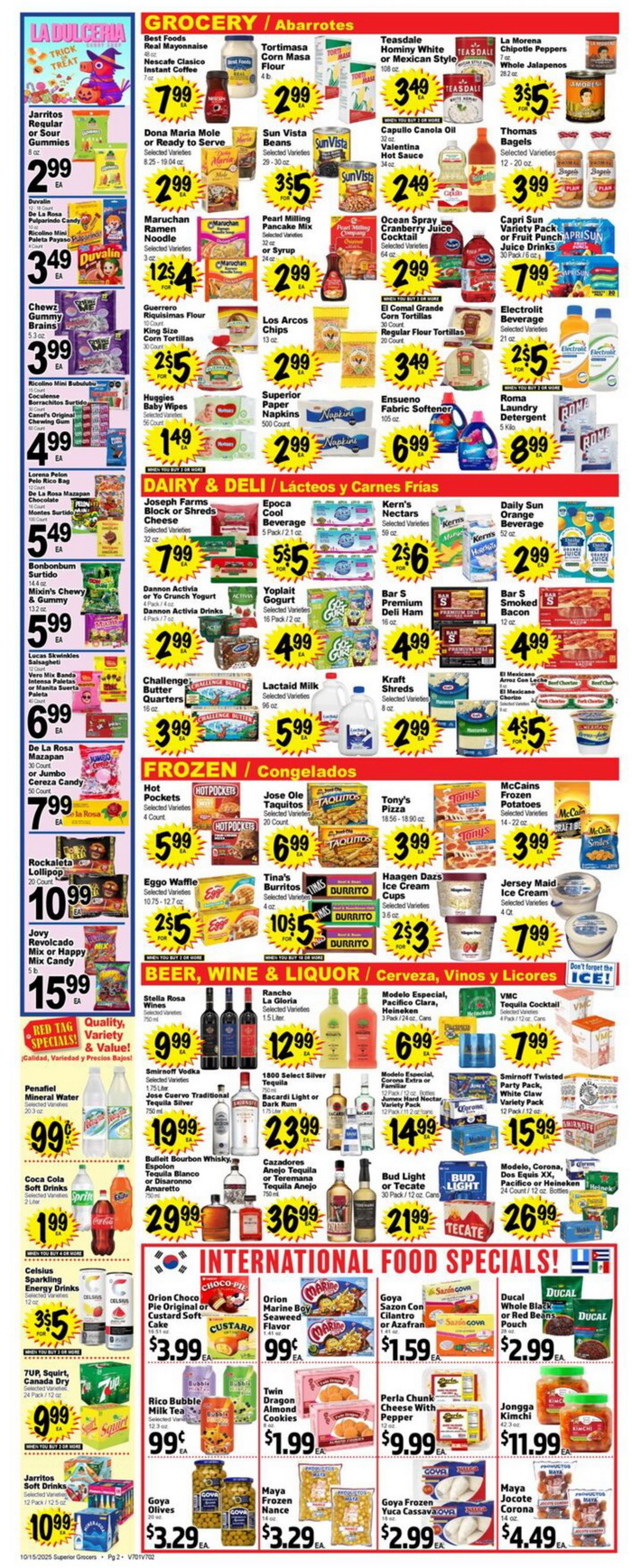 Superior Grocers Weekly Ad Oct 15 Oct 21 2025