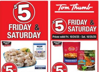 Tom Thumb Weekly Ad Oct 22 – Oct 28, 2025
