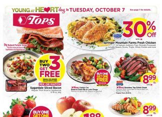 Tops Weekly Ad Oct 05 – Oct 11, 2025
