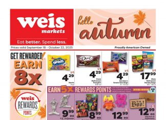 Weis Markets Weekly Ad Oct 02 – Oct 08, 2025 (Halloween Promotion Included)