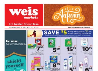Weis Markets Weekly Ad Oct 30 – Nov 05, 2025