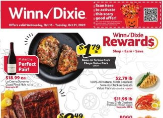 Winn-Dixie Weekly Ad Oct 15 – Oct 21, 2025
