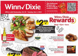 Winn-Dixie Weekly Ad Oct 29 – Nov 04, 2025