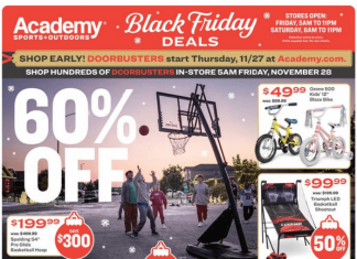 Academy Sports + Outdoors Black Friday Ad Nov 27 – Nov 29, 2025