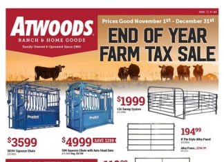 Atwoods End of Year Farm Tax Ad Nov 01 – Dec 31, 2025