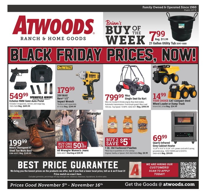 Atwoods Black Friday Ad
