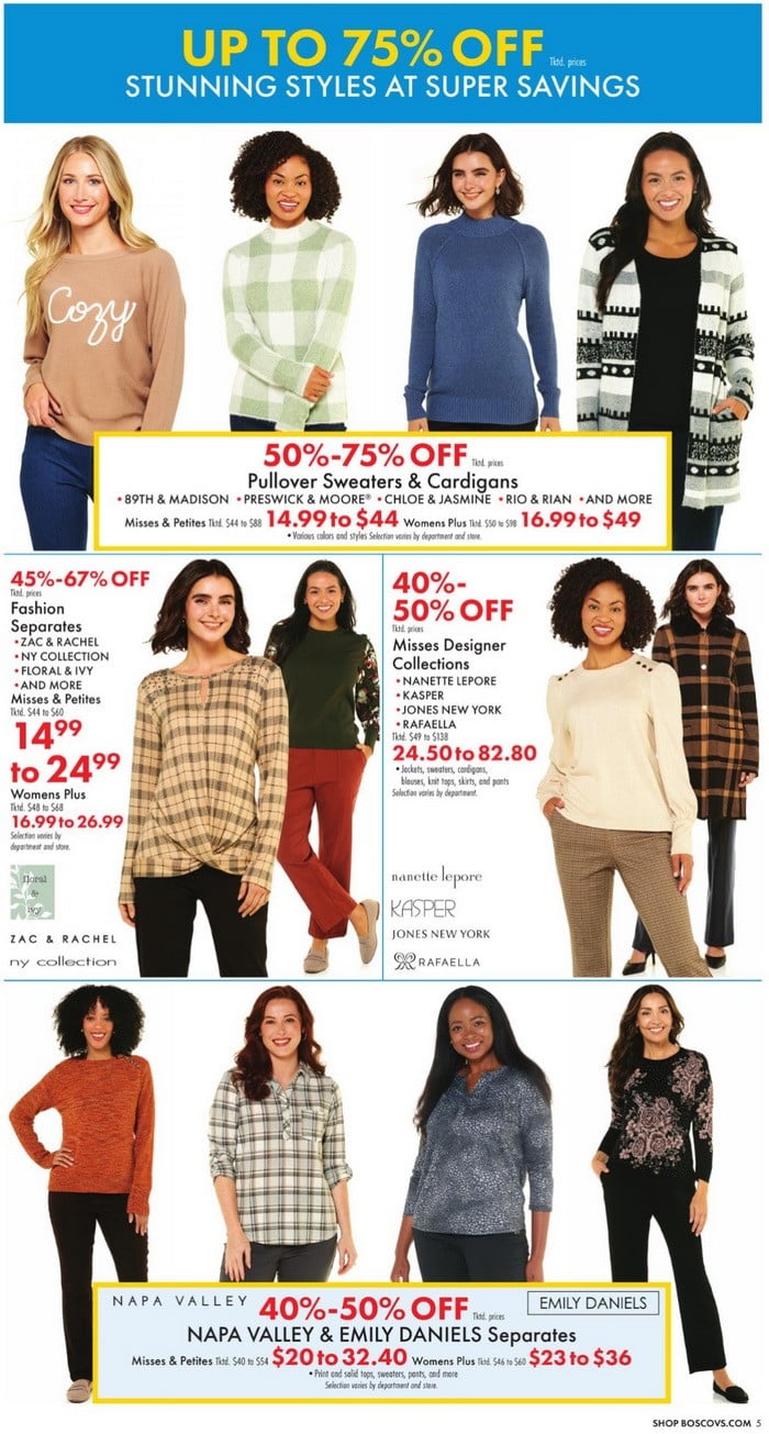 Boscov #39 s Weekly Ad Nov 06 Nov 12 2025