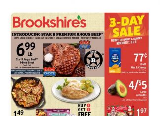 Brookshire’s Weekly Ad Nov 05 – Nov 11, 2025