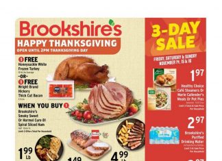 Brookshire’s Weekly Ad Nov 12 – Nov 18, 2025 (Thanksgiving Promotion Included)