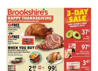 Brookshire’s Weekly Ad Nov 19 – Nov 27, 2025 (Thanksgiving Promotion Included)