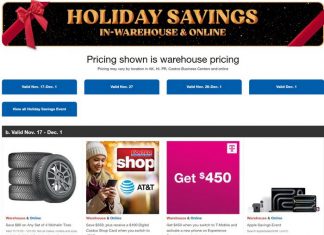 Costco Holiday Savings Nov 17 – Dec 01, 2025