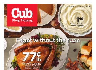 Cub Foods Weekly Ad Nov 16 – Nov 22, 2025