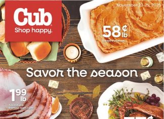 Cub Foods Weekly Ad Nov 23 – Nov 29, 2025 (Thanksgiving Promotion Included)