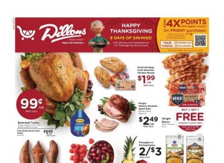 Dillons Weekly Ad Nov 19 – Nov 27, 2025 (Thanksgiving & Black Friday Promotion Included)