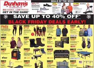 Dunham’s Sports Weekly Ad Nov 14 – Nov 20, 2025 (Black Friday Promotion Included)