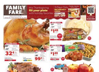 Family Fare Weekly Ad Nov 16 – Nov 22, 2025 (Thanksgiving Promotion Included)