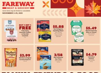 Fareway Monthly Ad Nov 03 – Nov 29, 2025