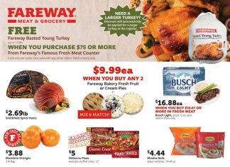 Fareway Weekly Ad Nov 16 – Nov 22, 2025 (Thanksgiving Promotion Included)
