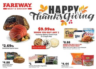 Fareway Weekly Ad Nov 23 – Nov 29, 2025 (Thanksgiving Promotion Included)